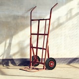 thumbnail of Relaxdays 2x Sackkarrenrad, pannensichere Vollgummireifen, 3.00-4 Zoll, 20mm Achse, bis 80 kg, 260 x 85 mm, gelb-grau