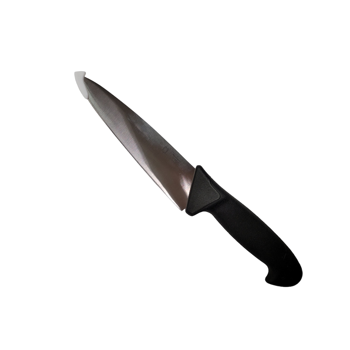 METRO PROFESSIONAL Faca de aparar, aço inoxidável/plástico, 13 cm, cabo antiderrapante, preto/prata