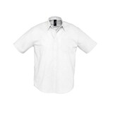 thumbnail of Herren Oxford-Hemd Brisbane Kurzarm | SOLO INVEST FRANCE SAS | Farbe: Weiß | 3XL