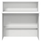 thumbnail of Bureau de réception Blanc 100x50x103,5 cm Bois d'ingénierie Modèle Vega Studio