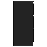thumbnail of vidaXL Dressoir 60x35x76 cm bewerkt hout zwart