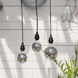 thumbnail of Kabel mit E27 Lampenfassung für Lampenschirme/Hängeleuchten 2,5m Außen