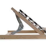 thumbnail of Lattenbodem 90x200, Verstelbaar hoofdeinde, Ergonomische 7-zone lattenbodem, Beukenhout, 28 latten, Gemaakt in Duitsland, Zelf te monteren, tot 150 kg