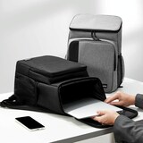 thumbnail of Sac À Dos Ordinateur Grande Capacité Résistant À L'eau Confortable 15 Pouces Gris YONIS