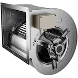thumbnail of DAIN - Ventilatore centrifugo 7/7 per cappe da cucina , 1300 m3/h, Dim: cm 32x32x35H, con flangia e griglie di protezione, motore AC monofase