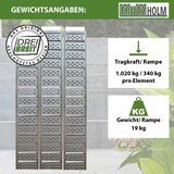 thumbnail of DREIBREIT by TRUTZHOLM 2-fach Auffahrrampe klappbar 215cm Tragkraft 1020kg Alu Verladerampe gelocht