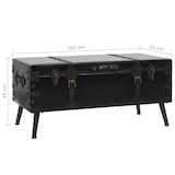 thumbnail of Table basse MDF et acier 102x51x48 cm Modèle Atlas Office Pro Vision
