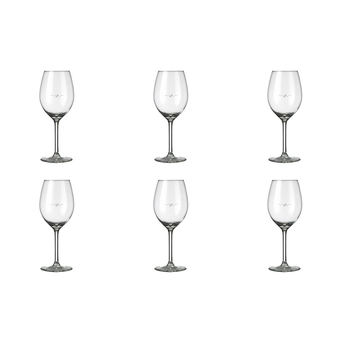 Royal Leerdam Weinglas mit Eichstrich 540284 Esprit 41 cl - Transparent 6 Stückee