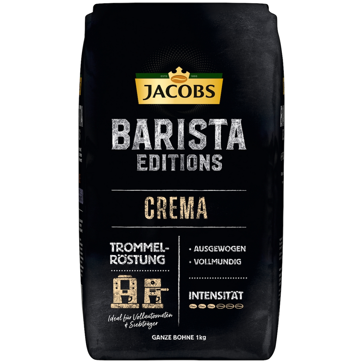 Jacobs Barista Editions Kaffeebohnen Crema (1 kg)