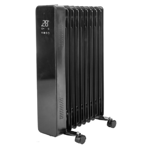 Ölradiator Öl Radiator Elektroheizung Heizung 9-Rippen 2000 W schwarz
