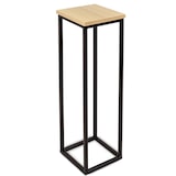 thumbnail of DELUKE® Blumenständer Holz LURI - 70cm hoch, MDF, Metallgestell | Dekoständer für Blumen Pflanzenregal Pflanzenständer