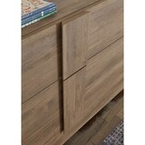 thumbnail of Matelpro - Buffet/bahut contemporain 1 porte/3 tiroirs chêne mercure Uranus - Moderne & Design -Chêne mercure - Quatre compartiments -Types de portes: