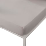 thumbnail of Lençol justo 150 tecido elástico jersey de algodão extra macio fabricado na Espanha Elba Cinza Claro/Cinza Claro Naturals