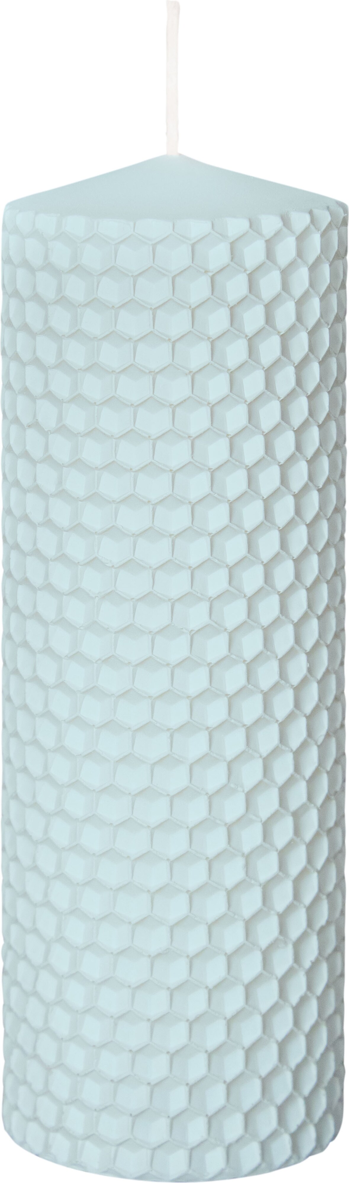 Kerze Bienenwabe Himmelblau 150 x Ø 50 mm