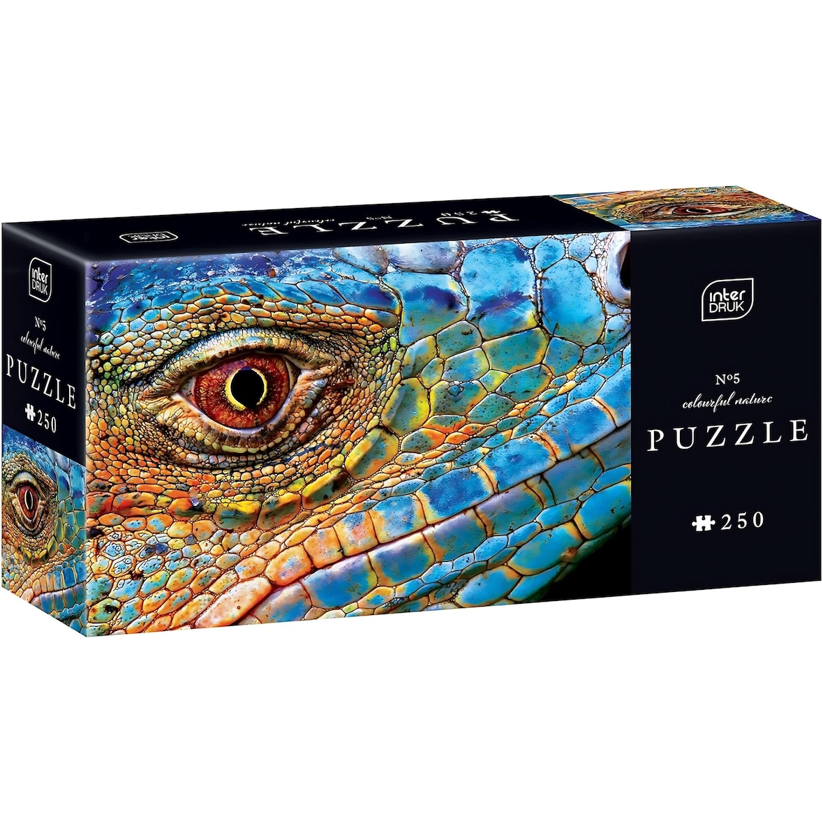 Interdruk Puzzle 250 Teile Bunte Natur 5 Eidechse