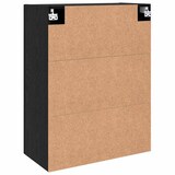 thumbnail of vidaXL Wandschrank Schwarz Eichen-Optik 69.5 x 34 x 90 cm