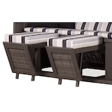 thumbnail of Strandkorb deVries PURE® Wave XL - PE grey - Dessin 435