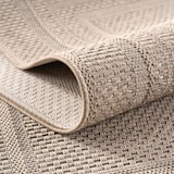thumbnail of Teppich Balkon Bordüre Pflegeleicht Waschbar Strapazierfähig Terrasse Küche Beige 160x230 cm OEKO-TEX Gekettelt – VENTOUX von Kadima Design