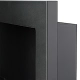thumbnail of Chimenea de bioetanol Modelo Ebba Negro con cristal protector 90 cm