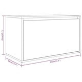 thumbnail of Helloshop26 - Eingangsbank 80 x 40 x 45 cm Holzwerkstoff grau 02_0010859