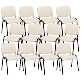 thumbnail of 12er Set Besucherstuhl Ken Kunstleder creme