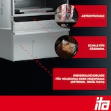 thumbnail of Räucherofen 7001 - 81x30x40 cm - Premium Räucherschrank - Legierter Stahl - Smoker mit Thermometer