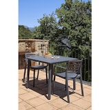 thumbnail of garbar NOA Mesa Cuadrada Interior, Exterior 90x90 Pie Blanco - Tablero Blanco