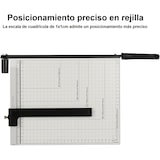 thumbnail of Cortador de Papel A4 Guillotina Profesional para Papelería, Oficina, Estudio, Escuela, Capacidad 12 Hojas con Regla Guía