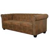thumbnail of Helloshop26 - Canapé chesterfield 3 places cuir artificiel marron 02_0020863