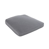 thumbnail of Cojín para sillas de jardín curvado Olefin color gris, Tamaño 45x47x5 cm, No pierde color, Desenfundable