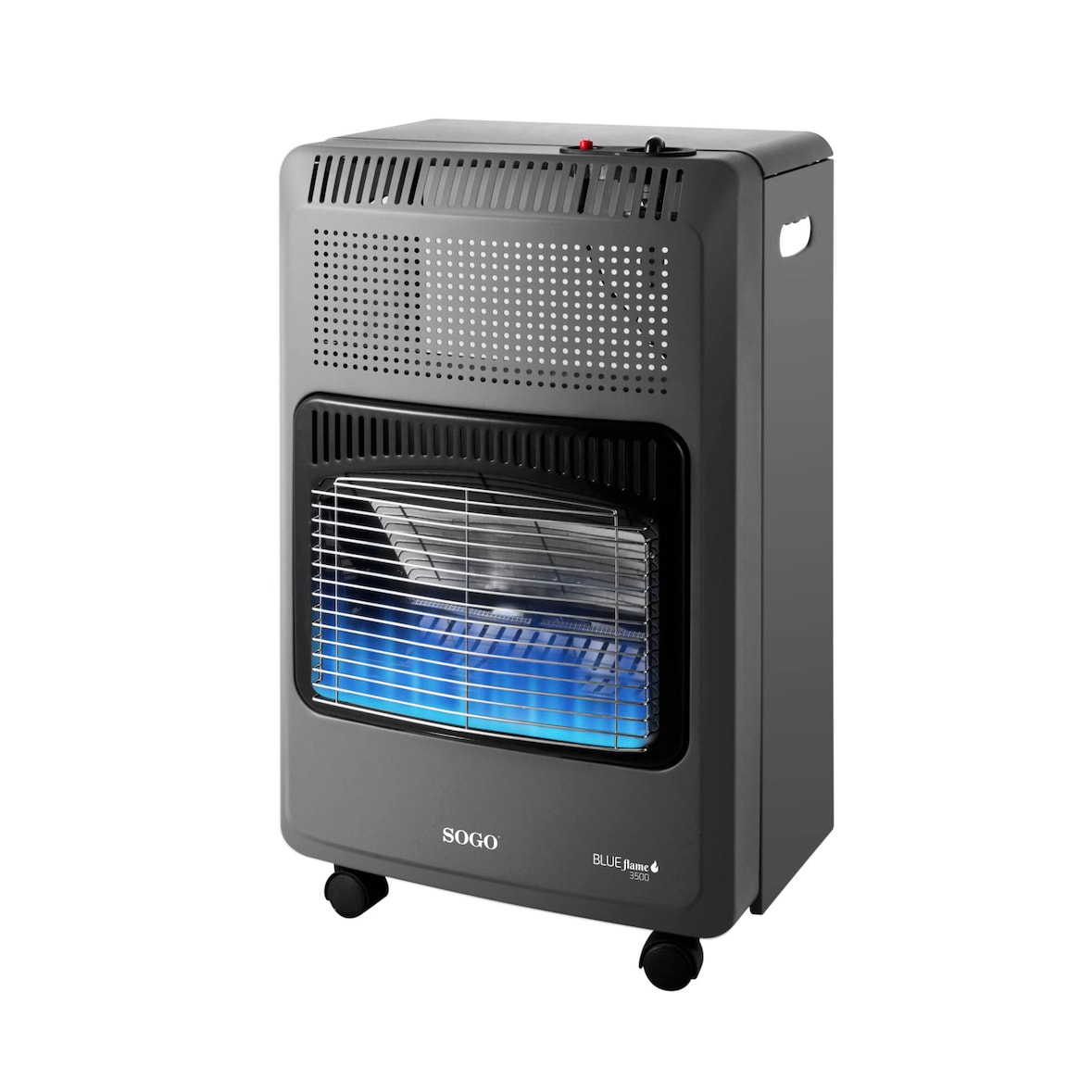 Estufa Ceramica De Gas Plegable Llama Azul Sogo-1750W/3500W