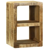 thumbnail of Helloshop26 - Meuble TV rectangulaire moderne rangement 36 x 30 x 54 cm en bois de manguier massif marron 02_0058081