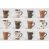 thumbnail of Coffret de 12 tasses à café Collector 8 cl 8.00 cl Multicolore Rond Porcelaine Table Passion 9.00x6.00 cm