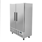 thumbnail of Armoire inox négative 960 Litres 2 portes GN 1/1, sur roulettes, 870 W, 220 V - MONO