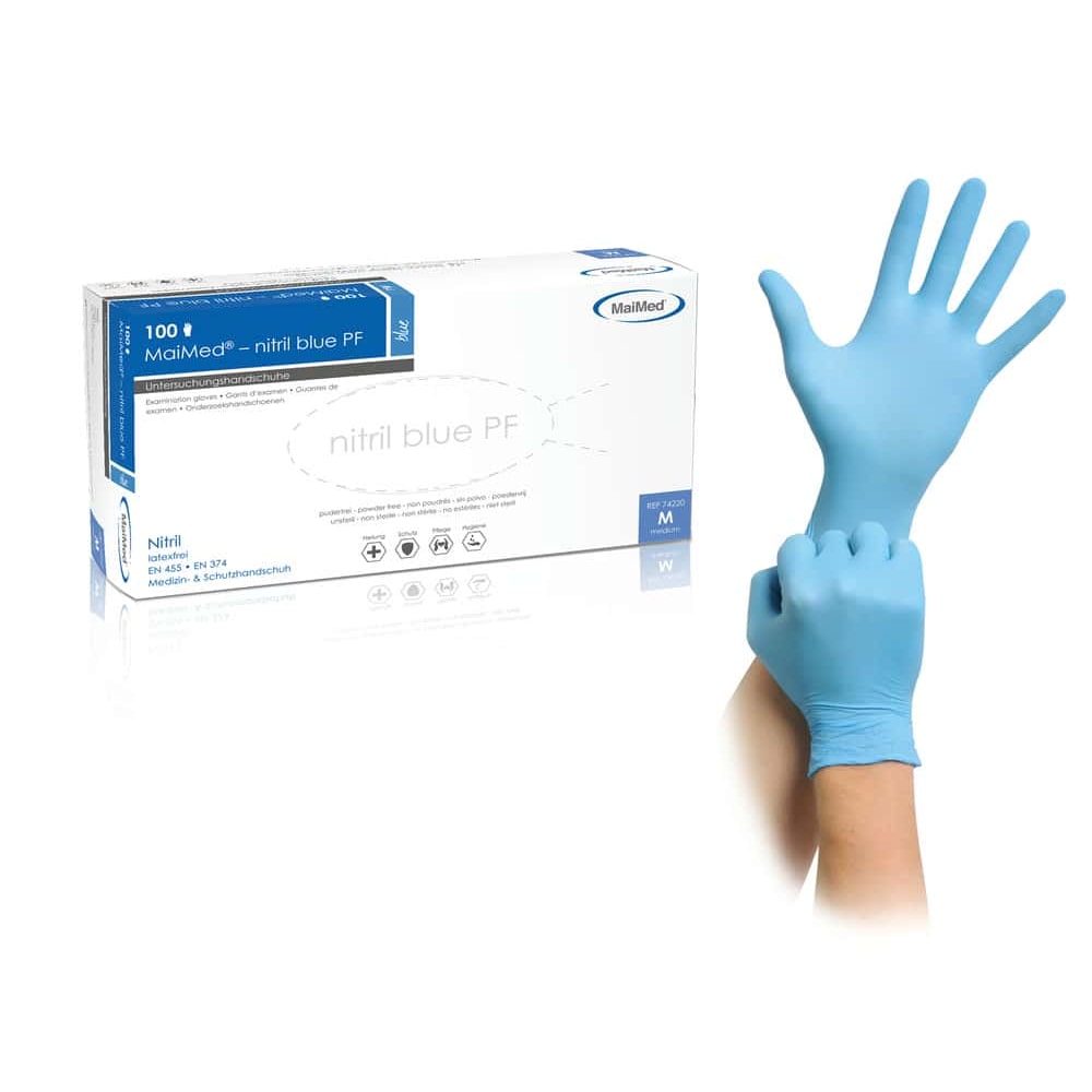 MaiMed-nitril blue PF Größe M