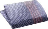 thumbnail of Touchon/Grubentuch, Halbleinen, blau/rot; VE=5 Stk. : blau / rot : 50% Leinen 50% Baumwolle 120 g/Stück