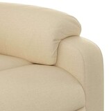 thumbnail of vidaXL Massagesessel Creme Stoff