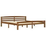 thumbnail of vidaXL Honingbruin massief grenen bedframe 180x200 cm