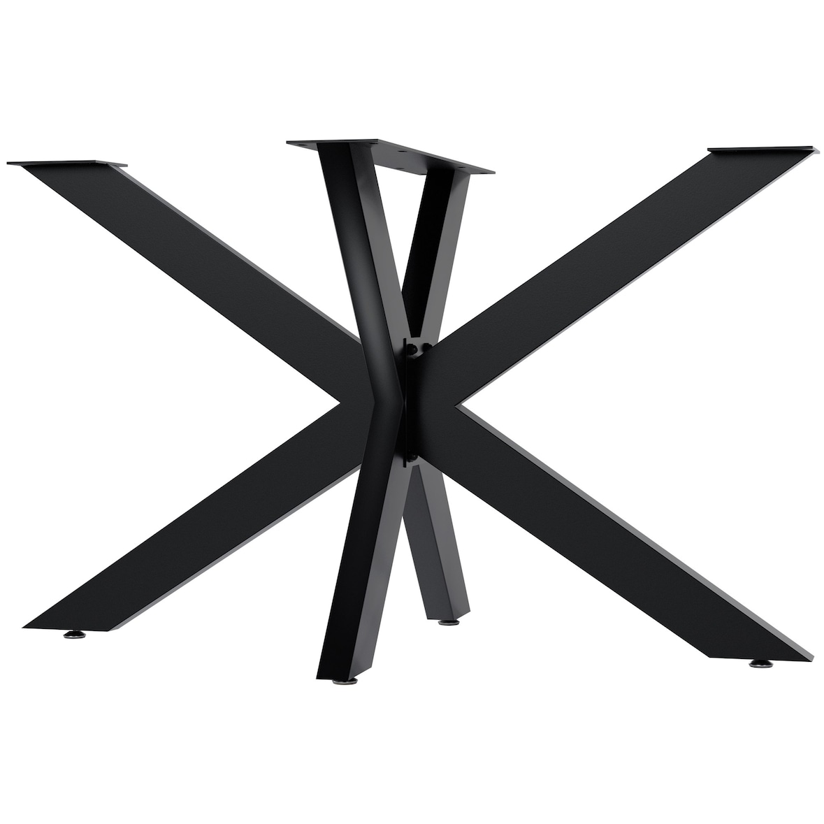 Gambe del tavolo Hardwick nero/120x68x71 cm