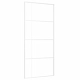 thumbnail of vidaXL Schiebetür ESG-Glas und Aluminium 90x205 cm Weiß