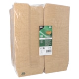 thumbnail of 4 X 80 Burgerboxen, Pappe "pure" 7 cm x 11,5 cm x 11 cm braun "100% Fair" groß