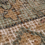 thumbnail of Robuster Vintage-Teppich aus Jute & Polyester, ideal für viel genutzte Räume, rutschfest, braun-grün - `Deepe`. 160x230 cm | Kadima Design