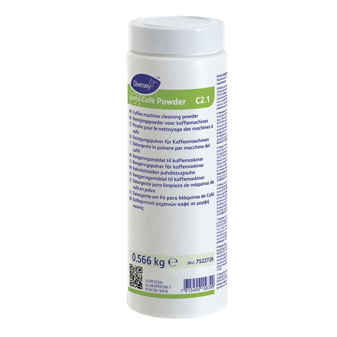 SUMA | Café Powder C2.1 - Detergente para limpieza de máquinas de café en polvo - 0,56 kg