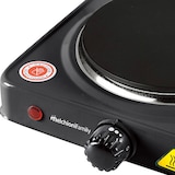 thumbnail of MELCHIONI FAMILY Cocina Eléctrica COOK 1 1000W, Placa de Hierro Fundido, Termostato Regulable, LED de Funcionamiento, Negro, 118360120