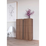 thumbnail of Zapatero HERDASA modelo 517 de la colección NEW YORK, en color nogal y grafito, con dos puertas.