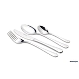 thumbnail of 144-tlg. Besteckset SYLVIA, aus Edelstahl 18/0, enthält je 36 Menümesser, Menülöffel, Menügabeln, Kaffeelöffel und 1 Besteckbehälter.