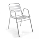 thumbnail of Lot 4 Gartensessel Aluminium grau