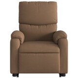 thumbnail of vidaXL Elektrischer Massagesessel mit Aufstehhilfe Braun Stoff