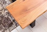 thumbnail of FineBuy Baumstamm Esszimmerbank 160 cm Baumkante Massivholz Essbank Holzbank