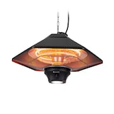 thumbnail of Heat Hexa Infrarot-Heizstrahler 800/1200/2000W Halogen IP34 LED Schwarz
